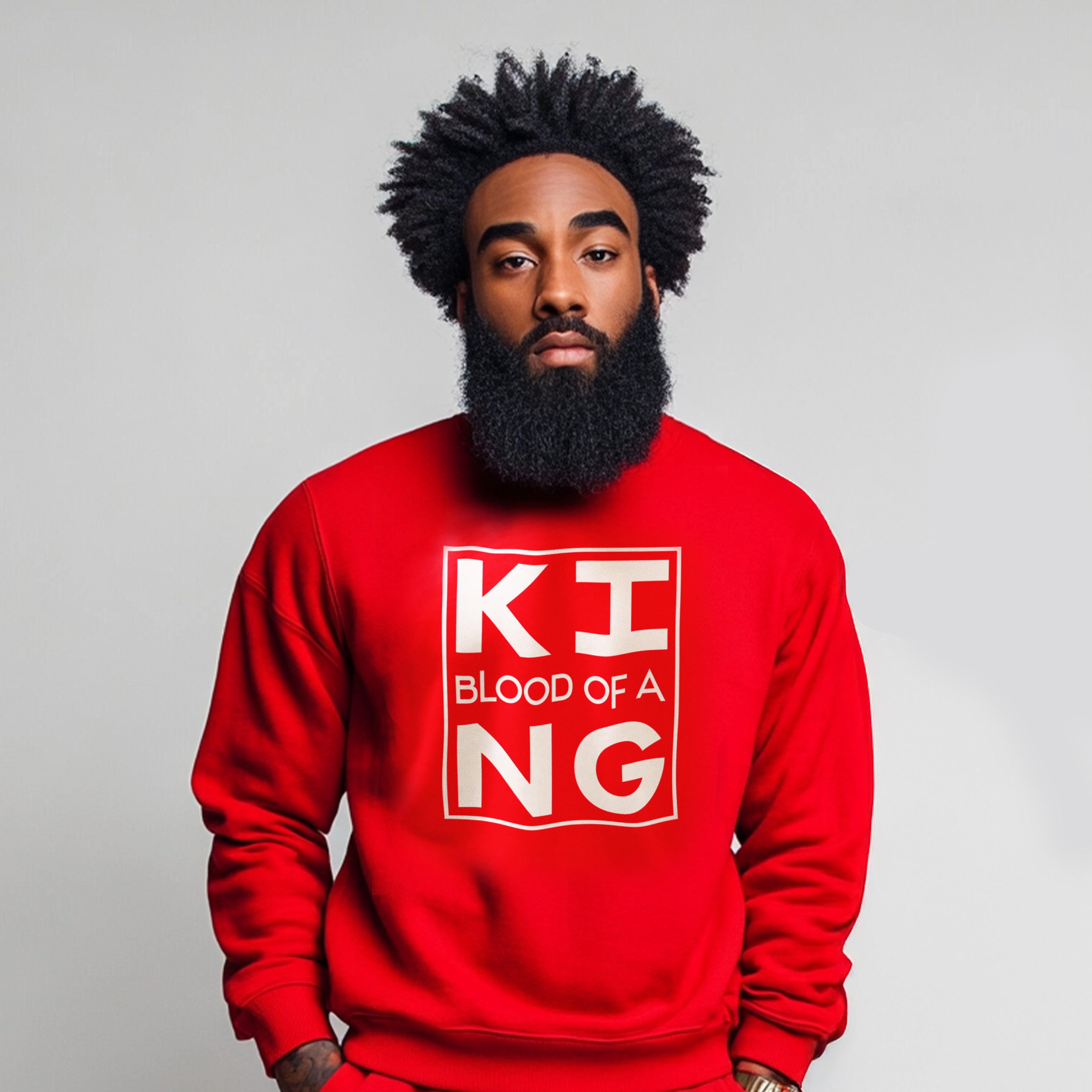 Unisex Blood Of A King Sweatshirt