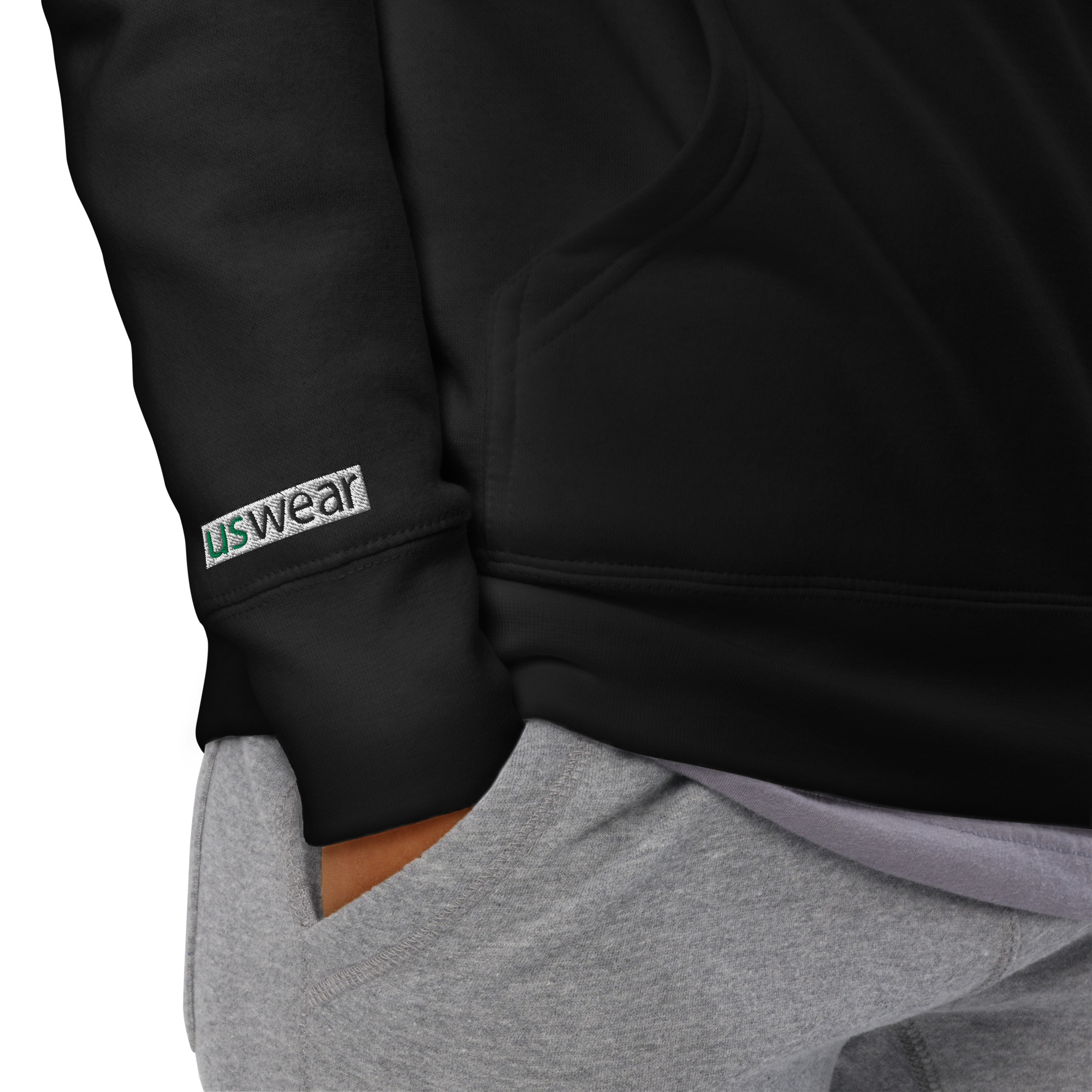 Health Is Wealth Embroidery Unisex Hoodie