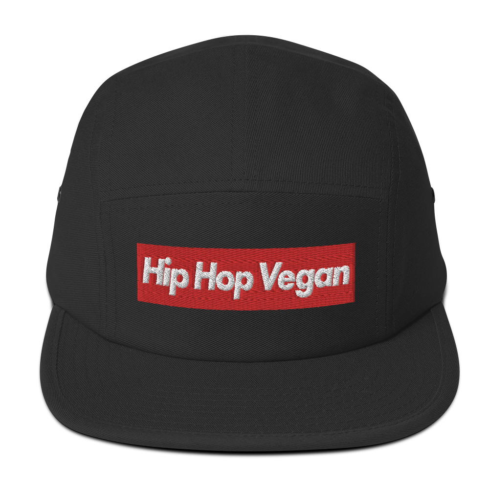 Hip Hop Vegan Box Logo Camper Hat