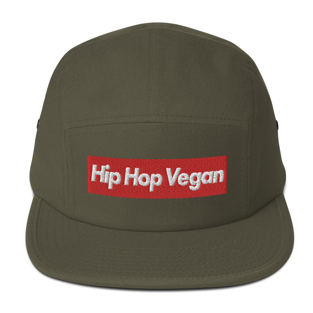 Hip Hop Vegan Box Logo Camper Hat