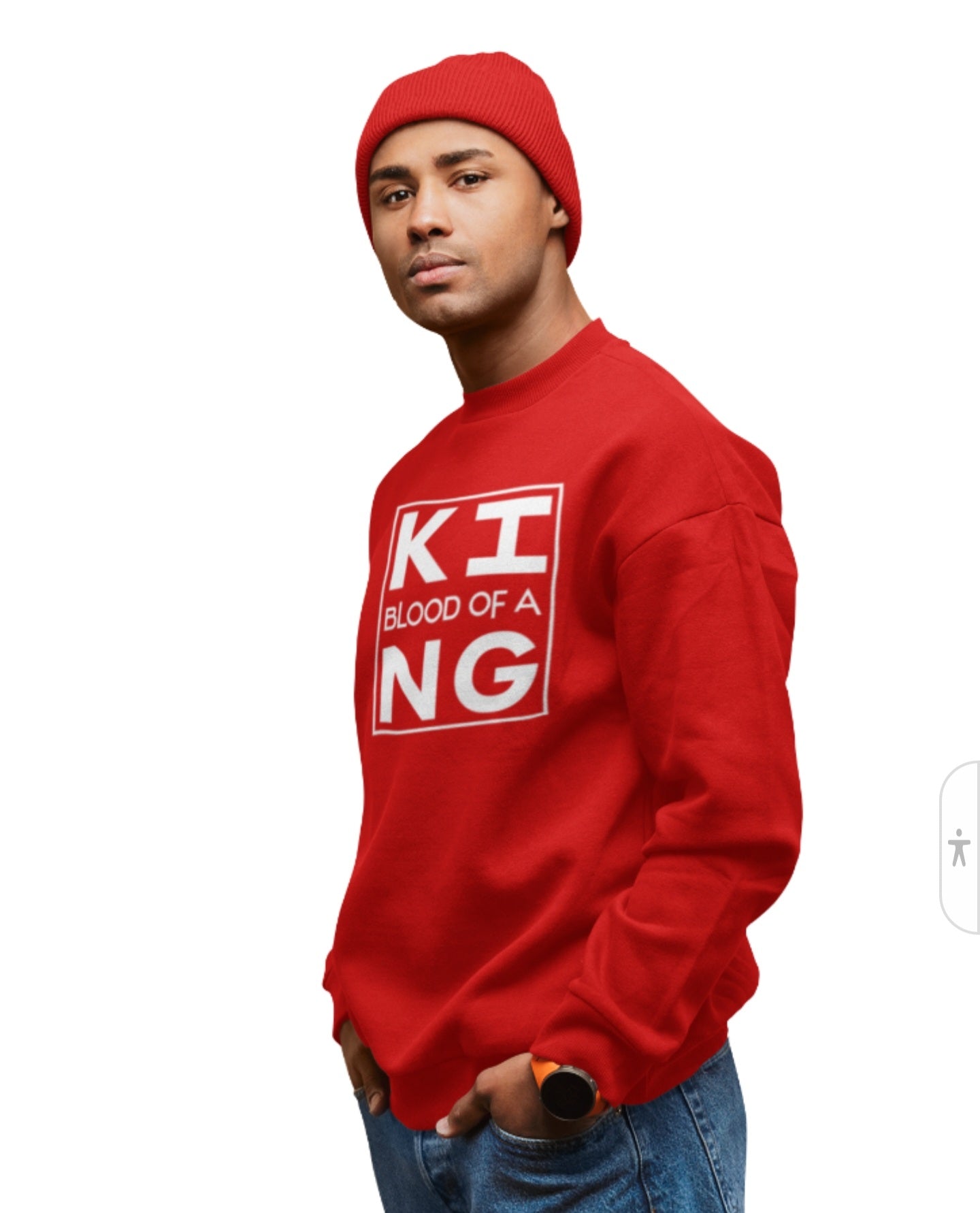 Unisex Blood Of A King Sweatshirt